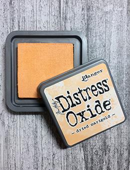 distress oxide dried marigold