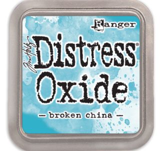 Distress Oxide broken china