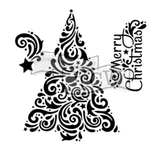 TCW Christmas Tree Stencil