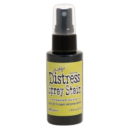Distress Spray Stain crushed olive