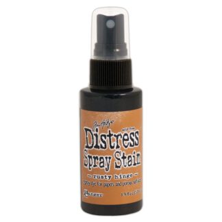 Distress Spray Stain rusty hinge