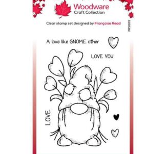 Stempel Gnome in love Woodware
