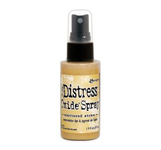 Distress Oxide Spray scattered straw