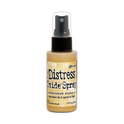 Distress Oxide Spray scattered straw