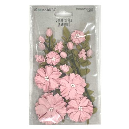 Bashful Paper Flowers 49andmarket