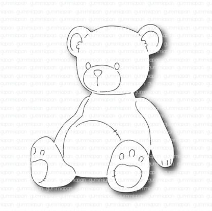 Gummiapan Stanze Teddy Bear