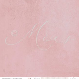 Mias Papierwerkstatt 'La vie en rose' - Mias Papierwerkstatt 'La vie en rose' - Rosenrot