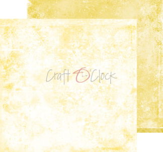 Hintergrund Papier Craft O'clock 'Yellow Mood#1