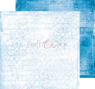 Hintergrund Papier Craft O'clock 'Blue Mood#3