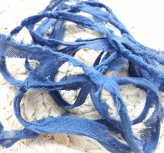 Baumwollband Jeansblau