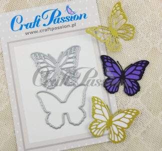Craft Passion - Schmetterling mit Hintergrund