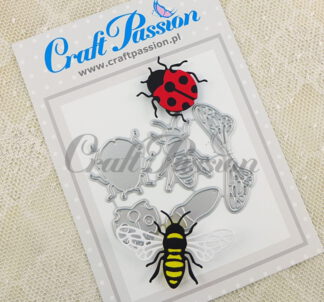 Craft Passion - Marienkäfer und Biene