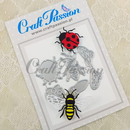 Craft Passion - Marienkäfer und Biene