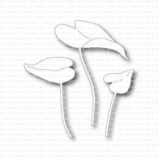 Wasserlilien Blätter Stanze