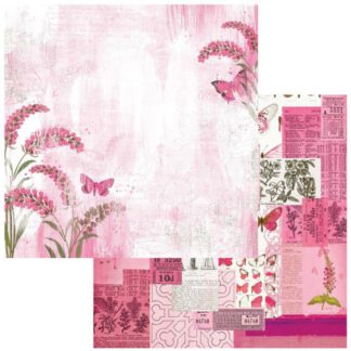 Designpapier 'Gardenia - Pink Skies'