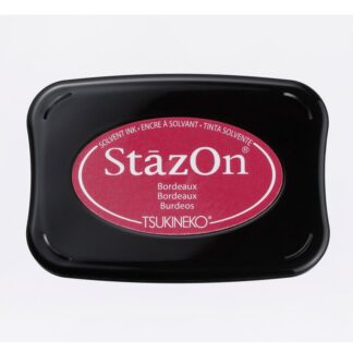 StazOn Inkpads Bordeaux 5x8cm
