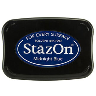 StazOn Inkpads Midnight Blue 5x8cm